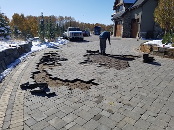 Paving Stone Repairs-Bearspaw