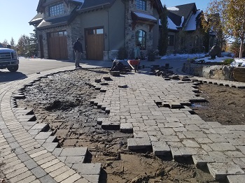 Paving Stone Repairs-Bearspaw