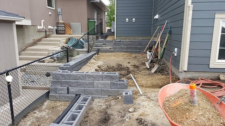 Coopers Retaining Wall